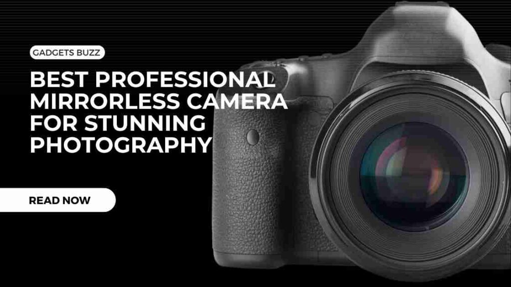 Best Professional Mirrorless Camera