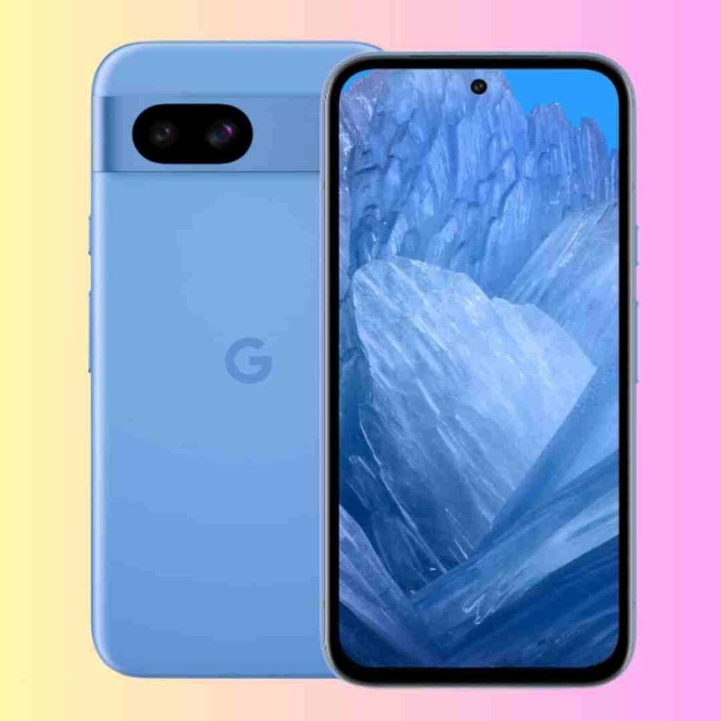 Google Pixel 8a - budget smartphone under £400 with 120 Hz display