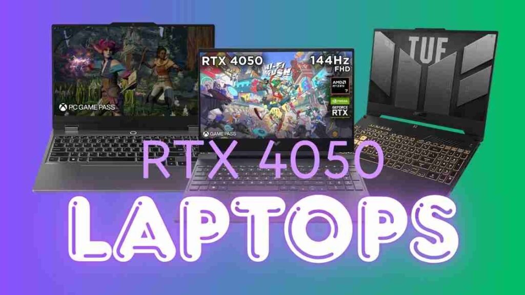 RTX 4050 laptops