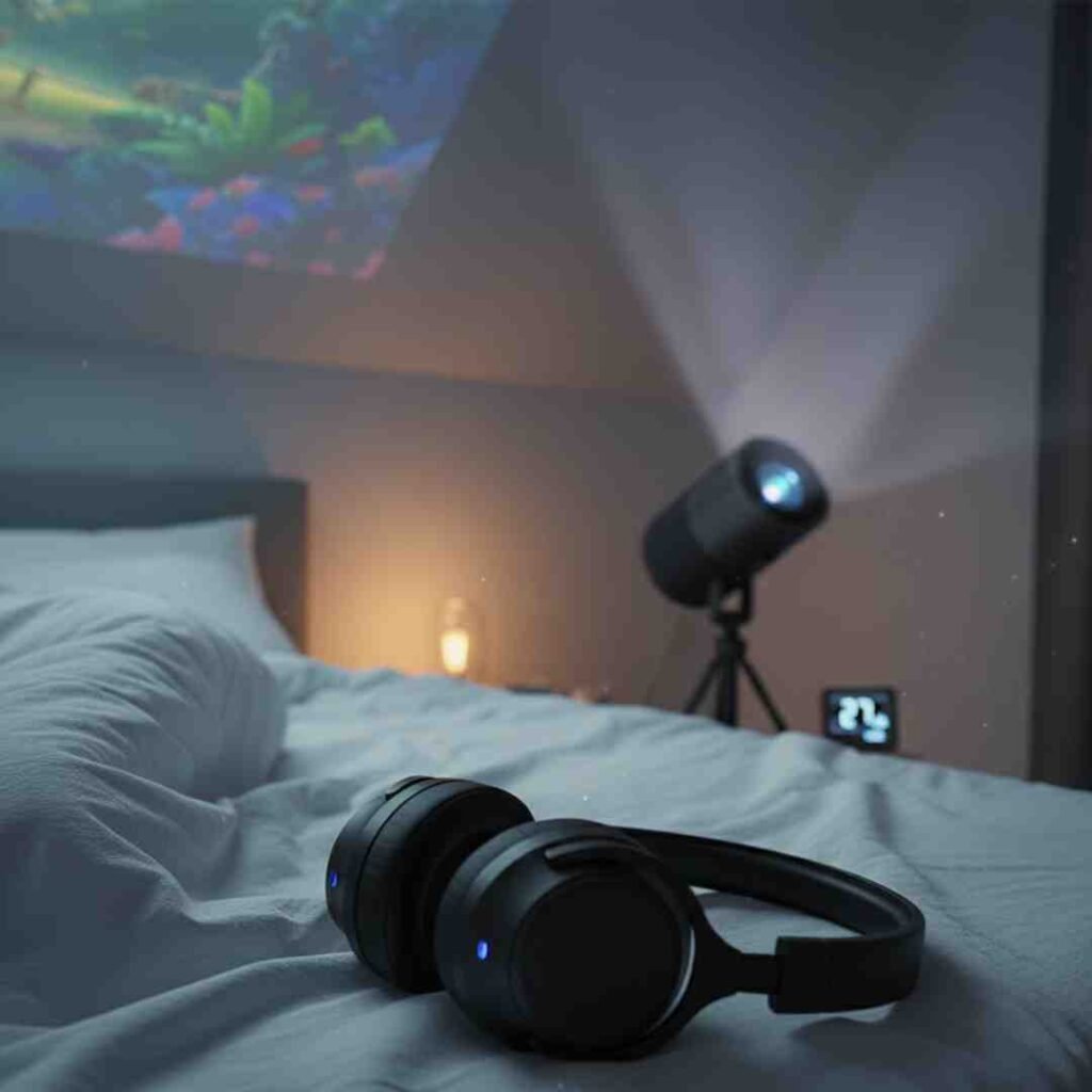 Pico Projector for Bedroom