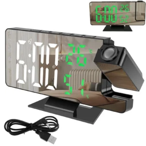 LED Digital Projection Alarm Clock