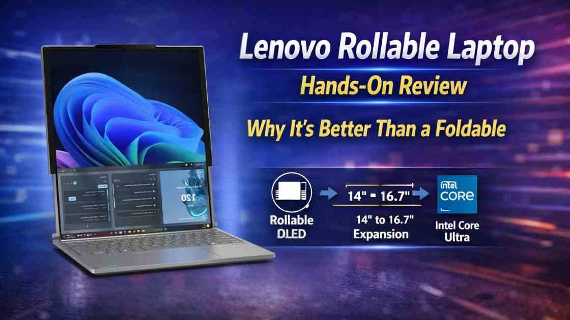 Lenovo rollable screen laptop review