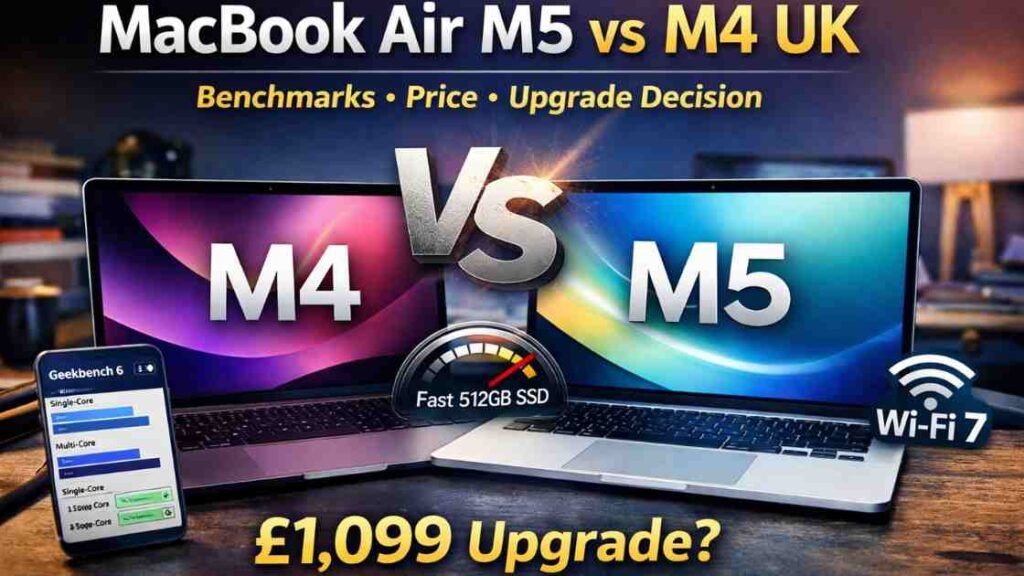 MacBook Air M5 vs M4 UK